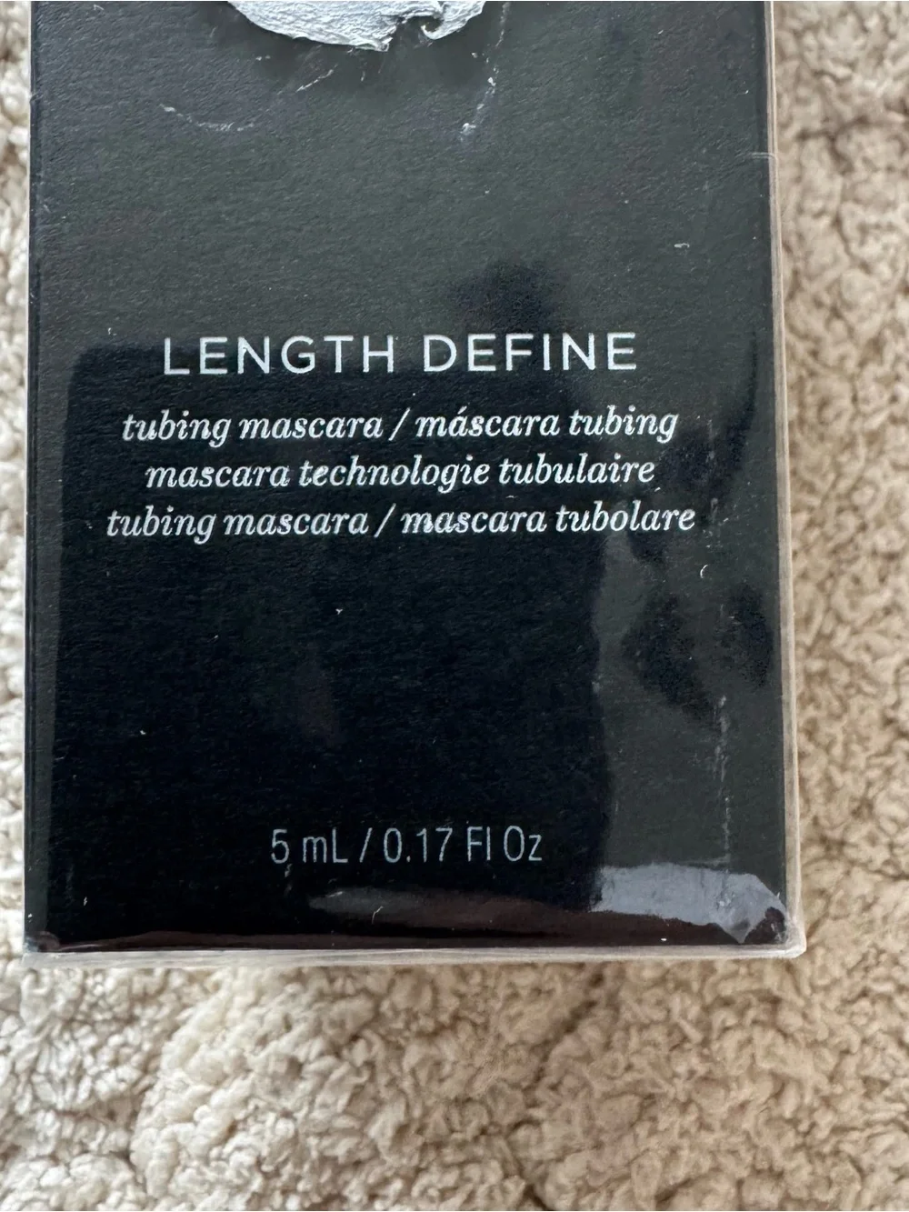 NIB  Revitalash Cosmetics Length Define Tubing Mascara In Black